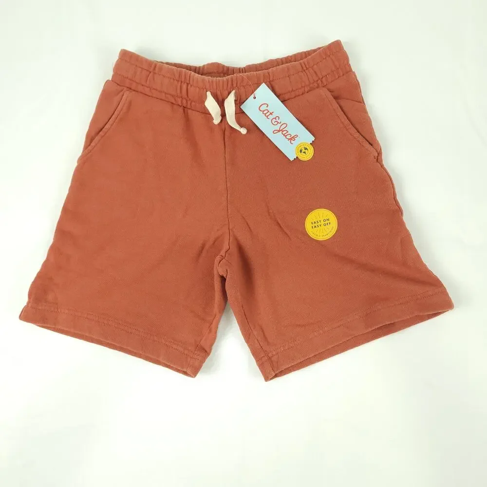 Kids' Mid-length Shorts - Brown (Medium)